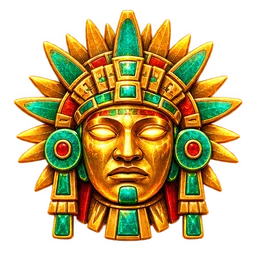 Sun God Mask symbol art